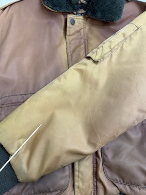 Vintage Arctic Explorer Bomber Jacket Size Medium Faded