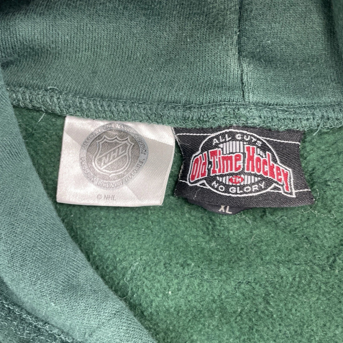 Minnesota Wild Sweatshirt Hoodie Size XL Green NHL