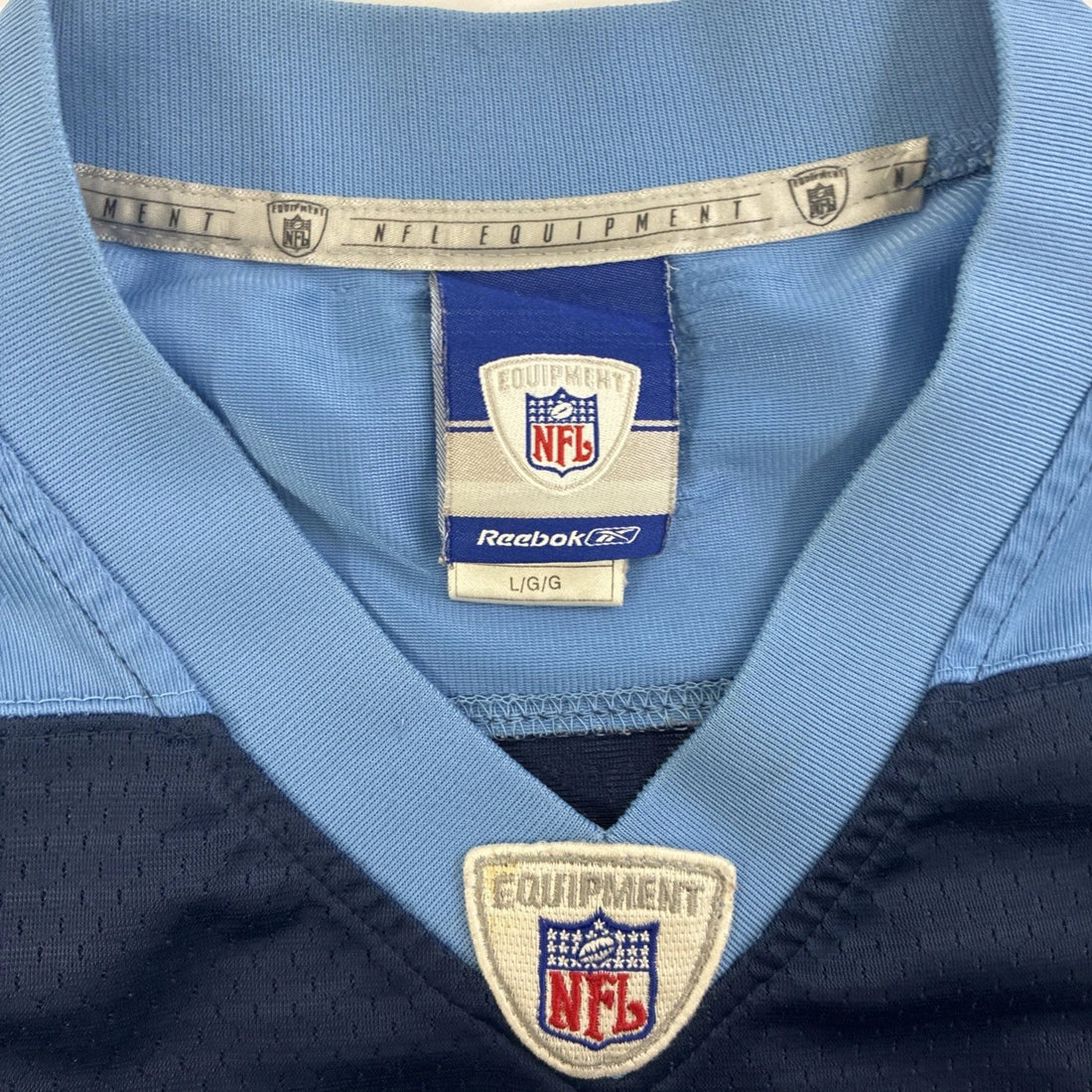 Vintage Tennessee Titans Vince Young Reebok Jersey Size Large NFL