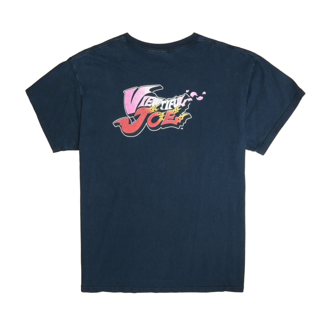 Vintage Viewtiful Joe Capcom T-Shirt Size XL Black Videogame Promo