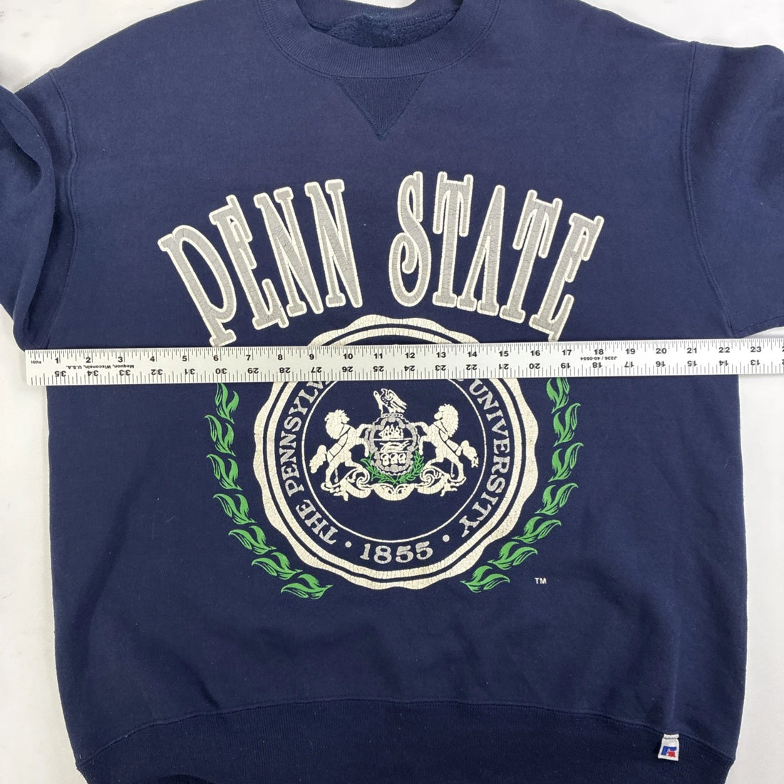 Vintage Penn State Nittany Lions Crest Crewneck Sweatshirt Size Large 90s NCAA