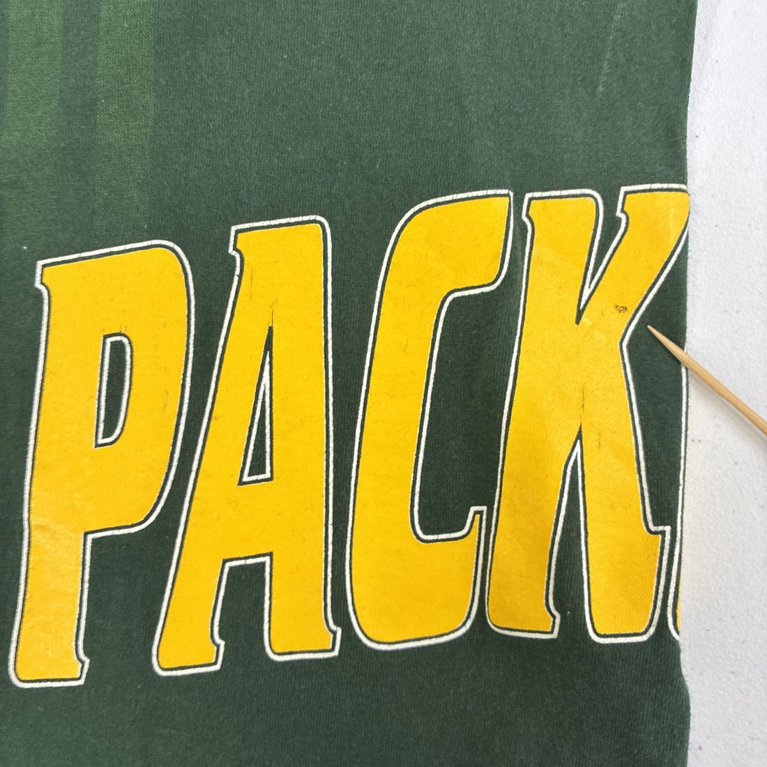 Vintage Green Bay Packers T-Shirt Size XL Wrap Around 1995 90s NFL