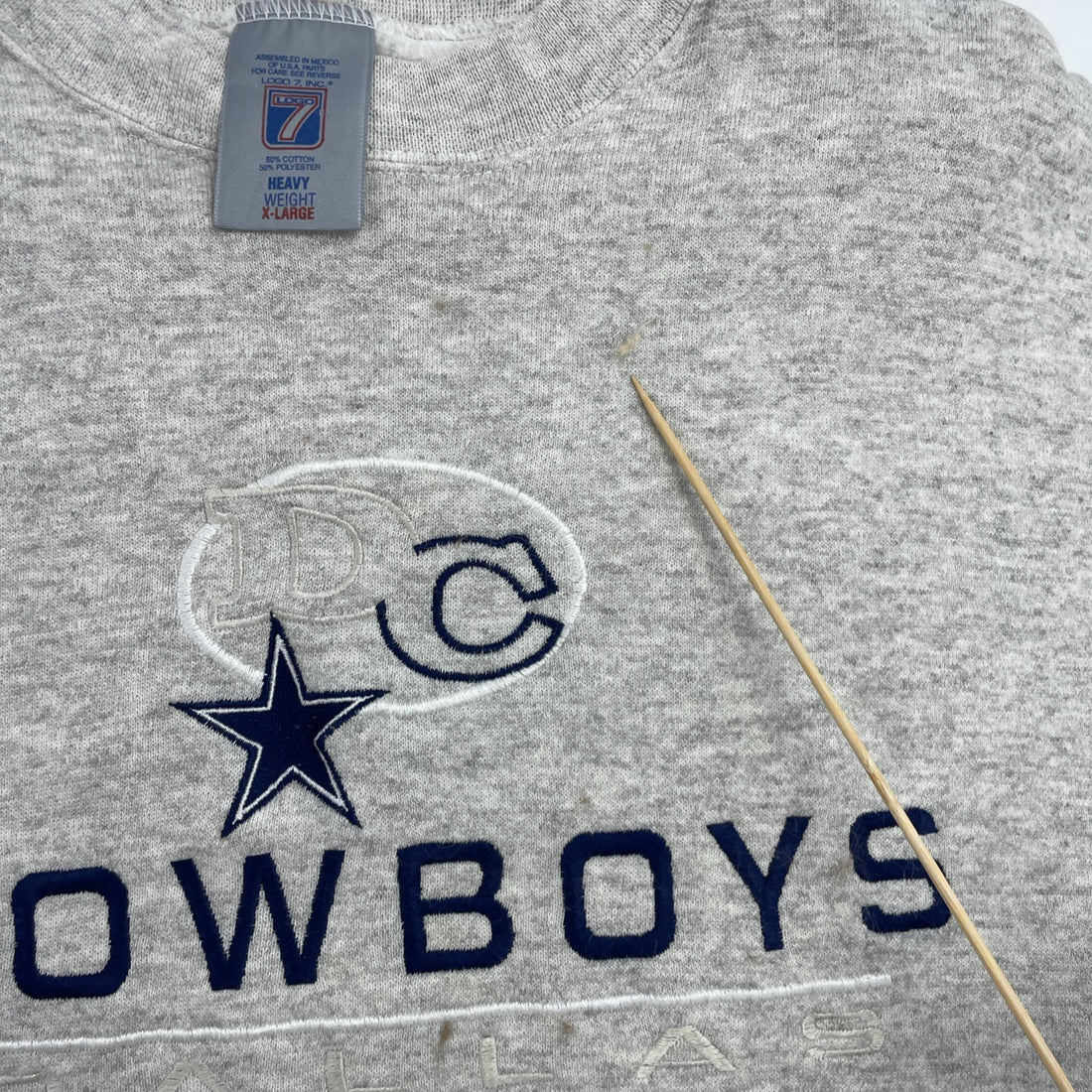 Vintage Dallas Cowboys Sweatshirt Crewneck Size XL NFL
