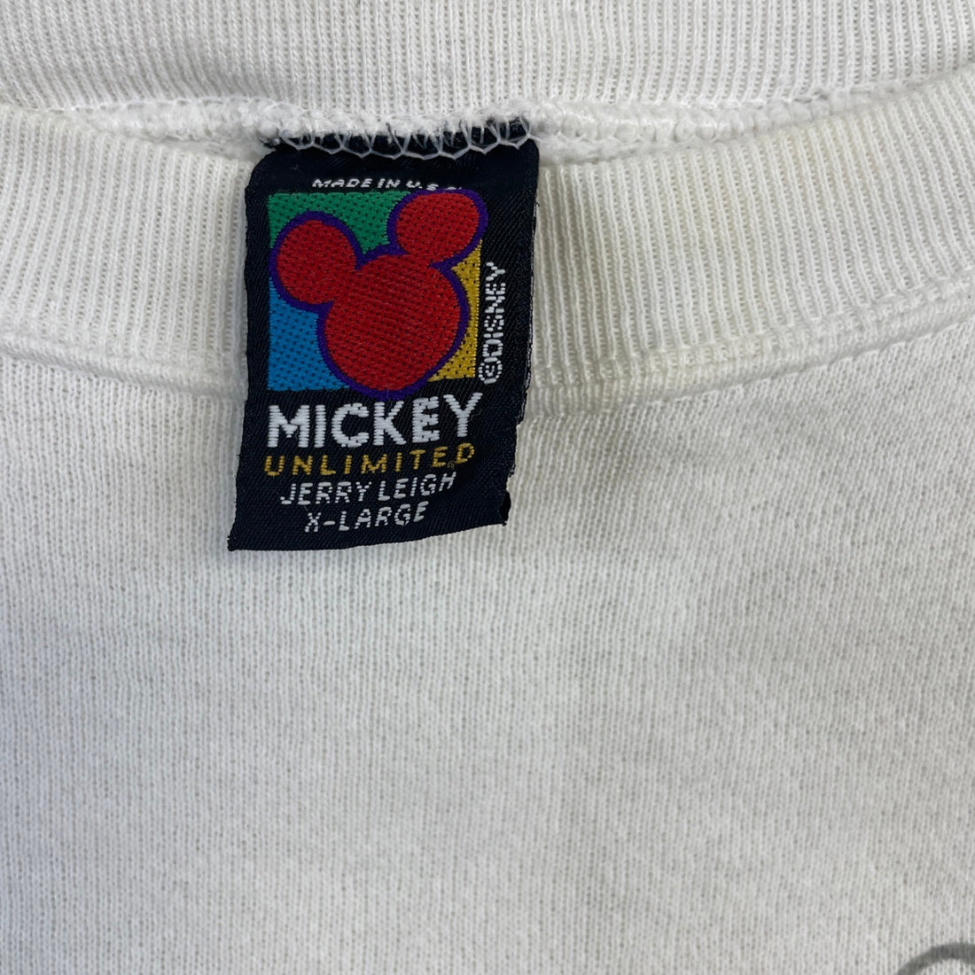 Vintage Mickey Mouse Sketch Disney Crewneck  Sweatshirt Size XL
