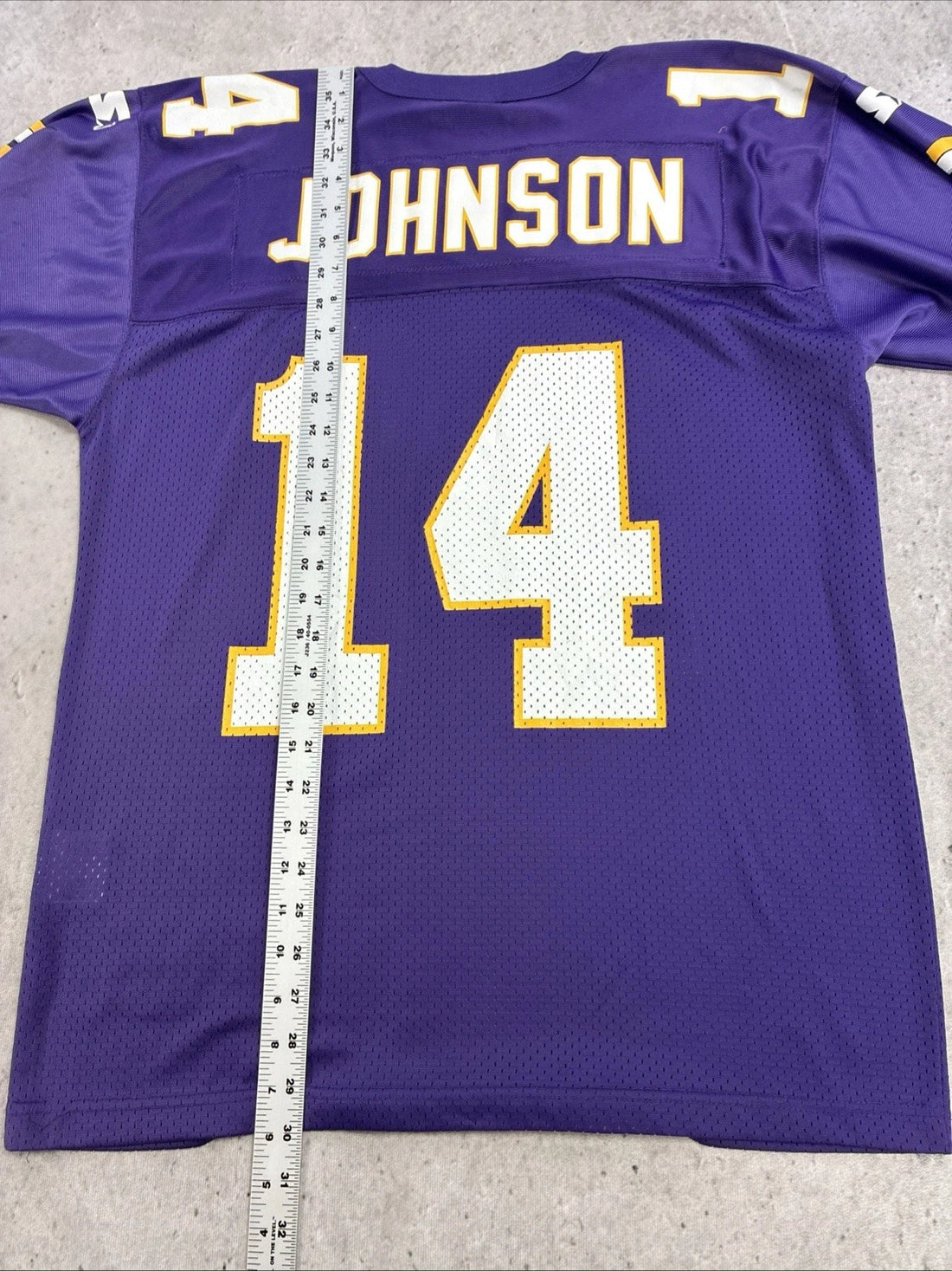 Vintage Minnesota Vikings Brad Johnson Starter Jersey Size Medium NFL