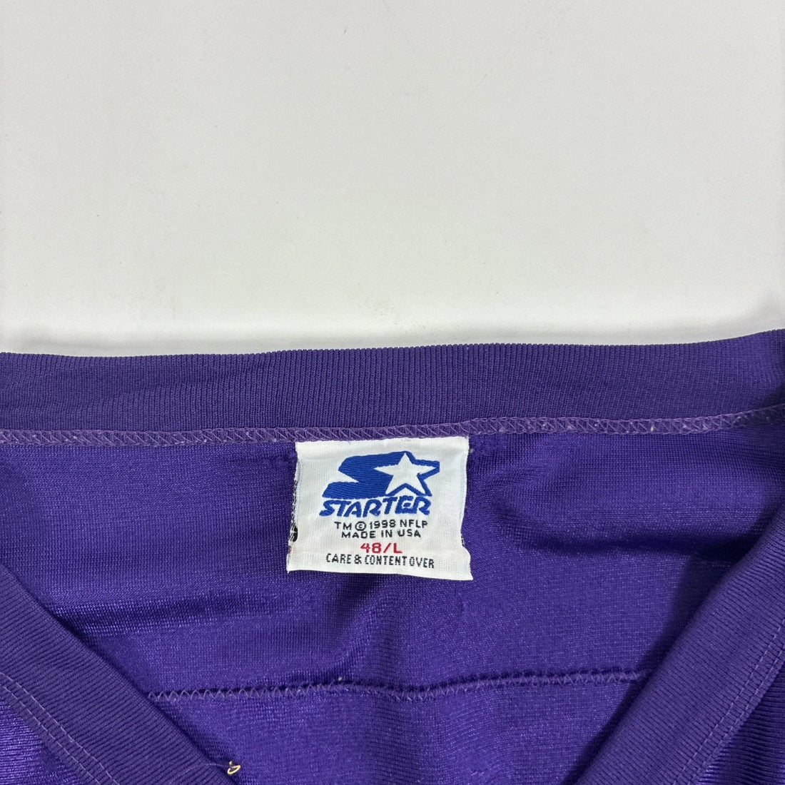 Vintage Minnesota Vikings Brad Johnson Starter Jersey Size 48 NFL