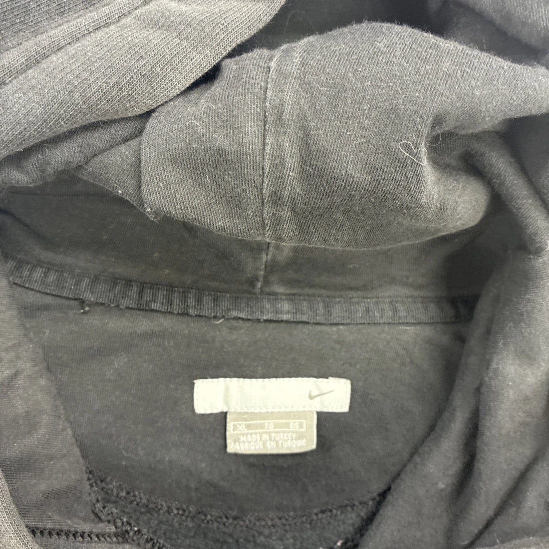 Vintage Nike Spell Out Sweatshirt Hoodie Size XL