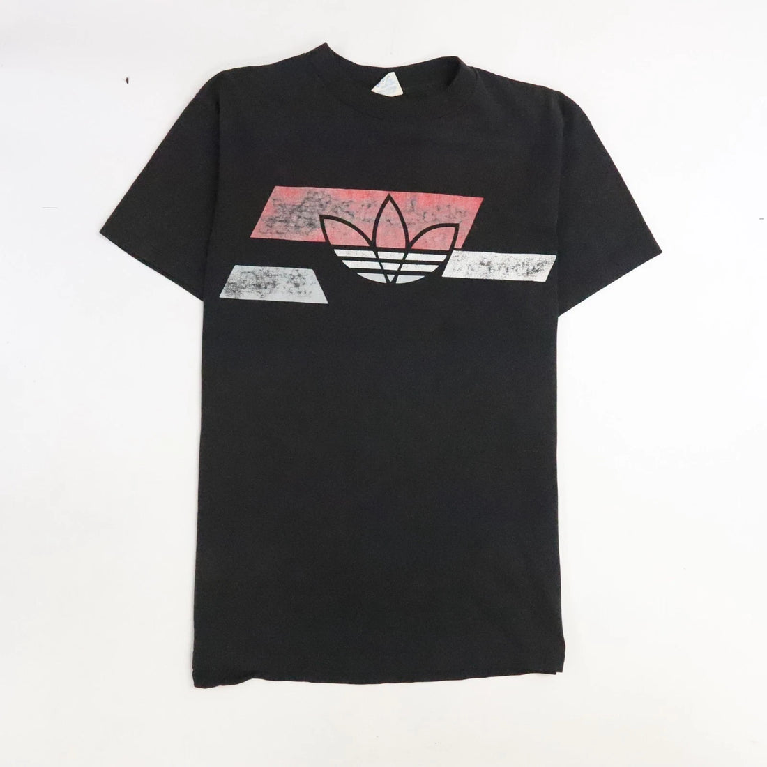 Vintage Adidas Trefoil T-Shirt Size Large 80s