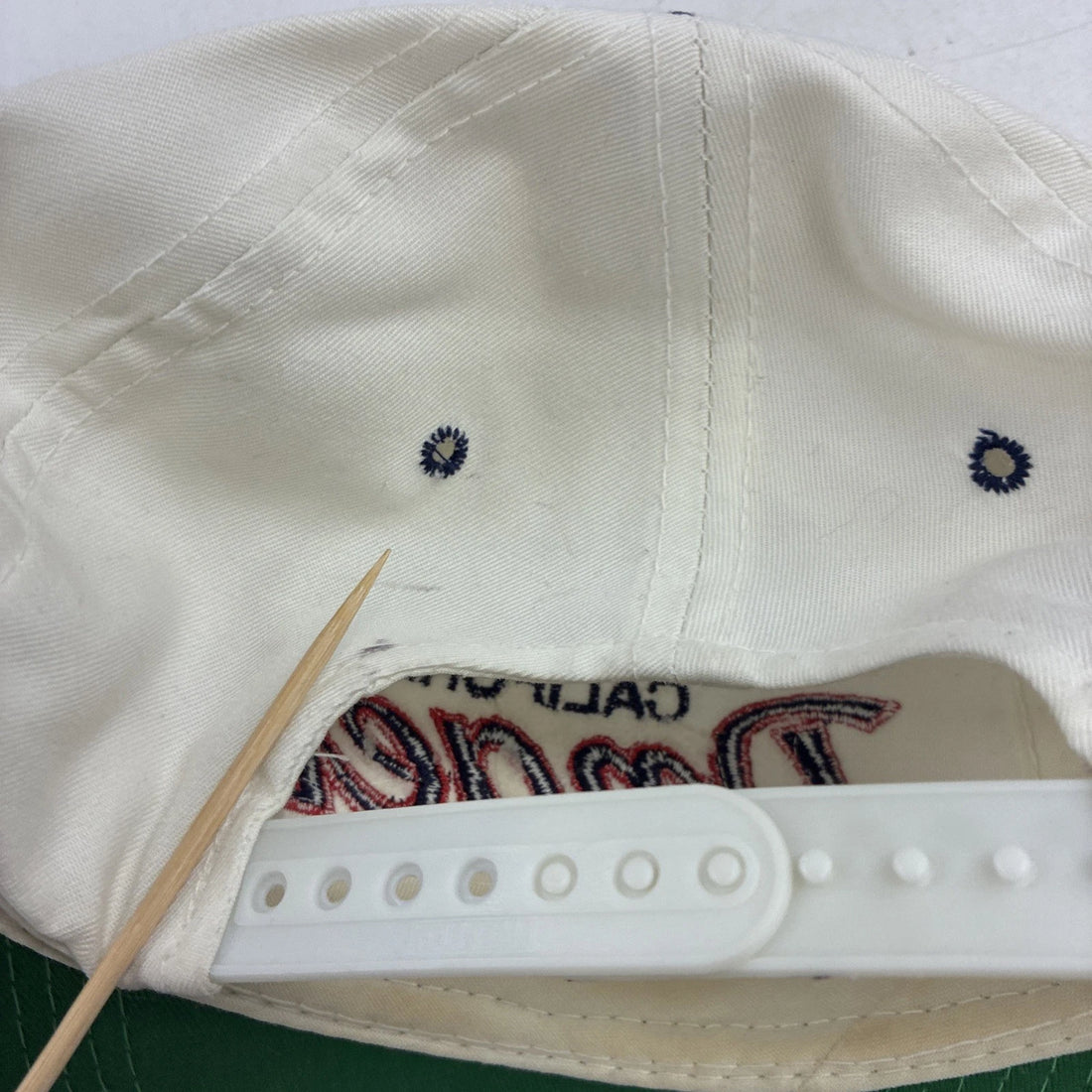 Vintage California Angels Script Twill Snapback Hat Cap OSFA MLB