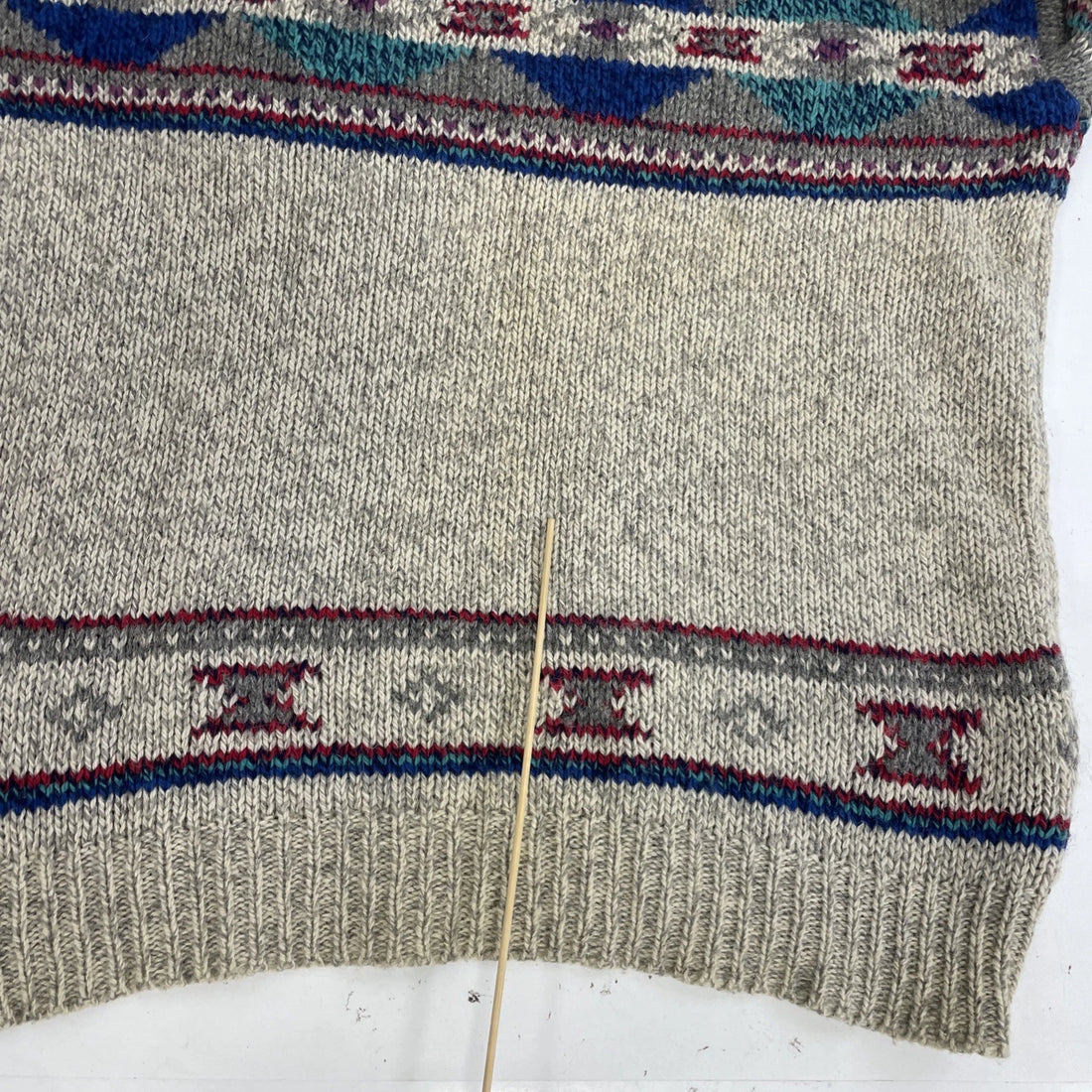 Vintage Woolrich Western Aztec Wool Knit Crewneck Sweater Size Medium