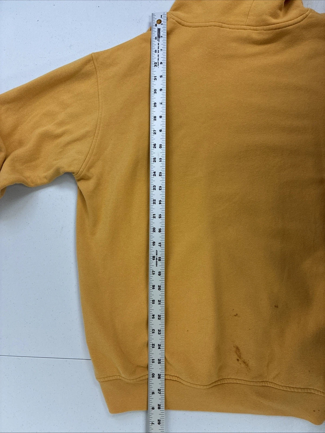 Vintage Nike Sweatshirt Hoodie Size Large Yellow Swoosh