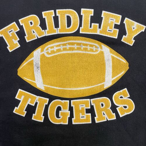 Vintage Fridley Tigers Football Russell Athletic Crewneck Sweatshirt Size 2XL