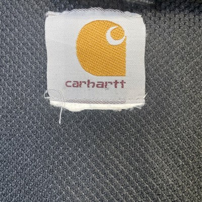 Vintage Carhartt Full Zip Sweatshirt Hoodie Size 2XL Gray Thermal Lined