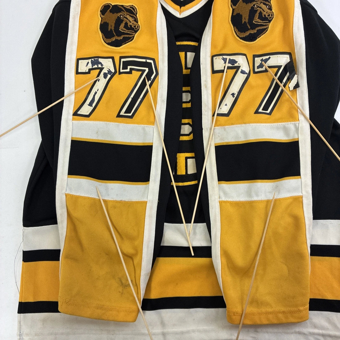 Vintage Boston Bruins Ray Bourque CCM Jersey Size Medium NHL