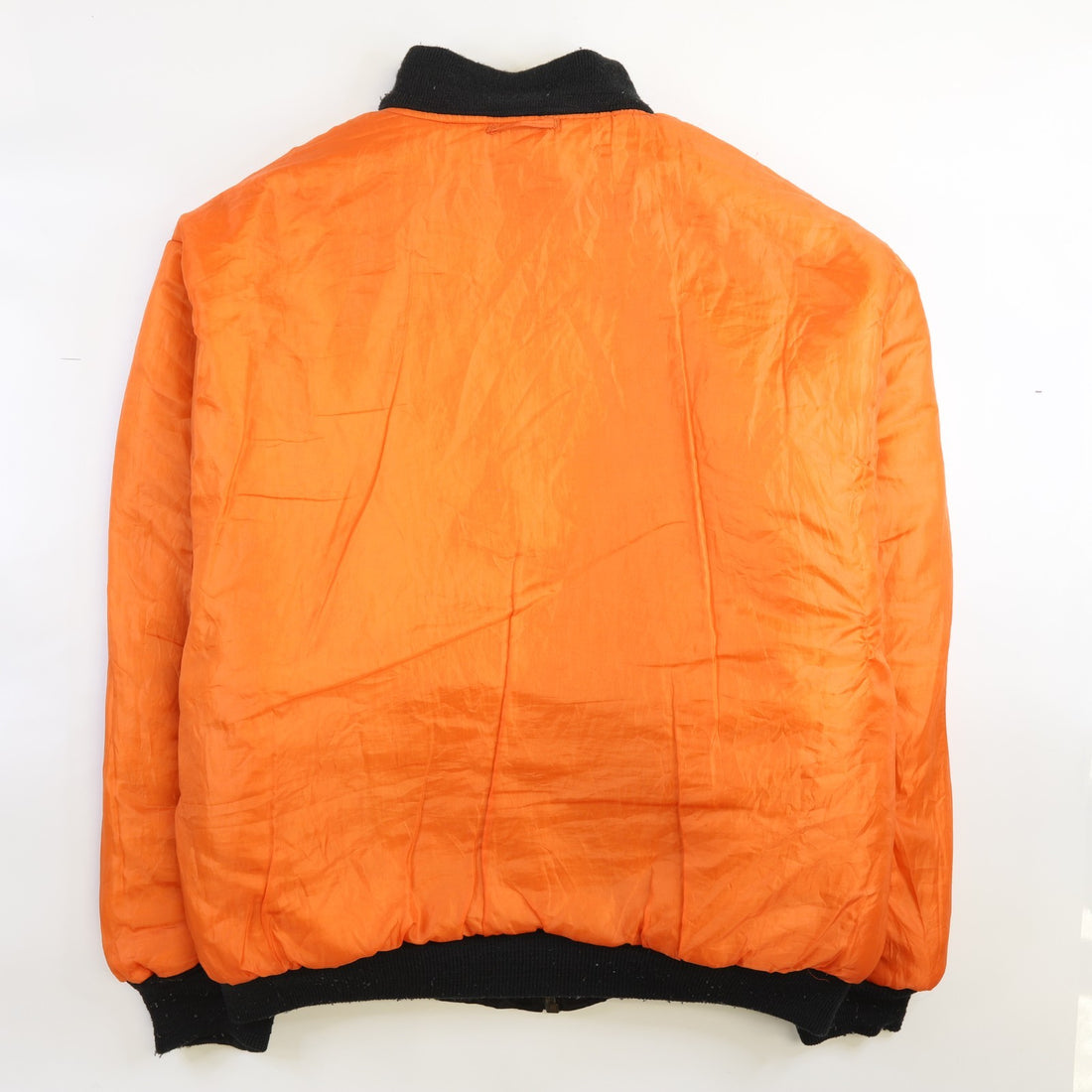 DELF USA Flight Bomber Jacket Size XL Black Reversible