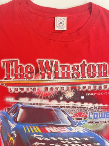 Vintage The Winston Pass In The Grass T-Shirt Size XL 2000 NASCAR