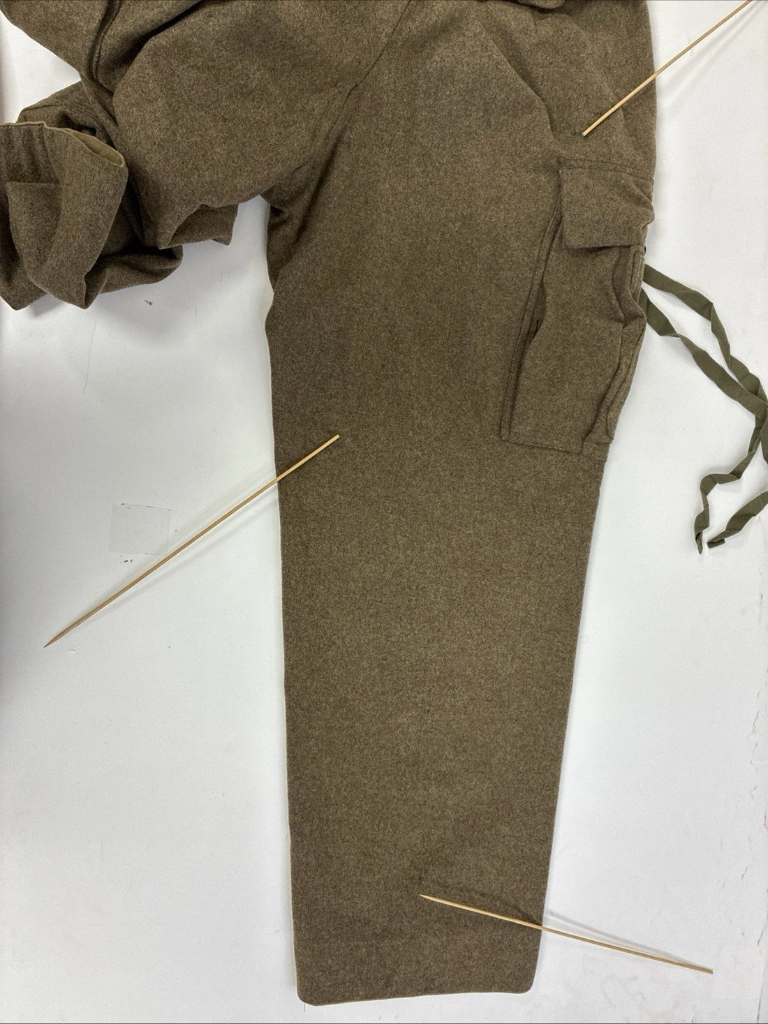Vintage HCH Muermann KG Germany Military Army Wool Pants Size 30-32