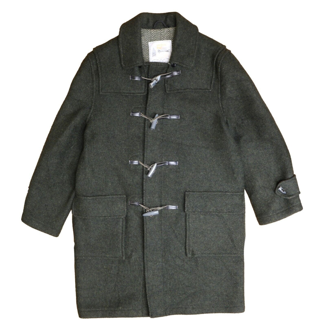 Vintage London Fog Maincoats Duffle Coat Jacket Size 36