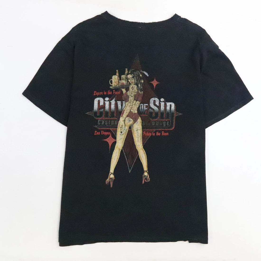 City Of Sin Casino & Lounge Las Vegas T-Shirt Size XL
