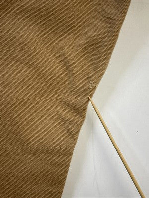Dickies Canvas Carpenter Double Knee Work Pants Size XL Brown