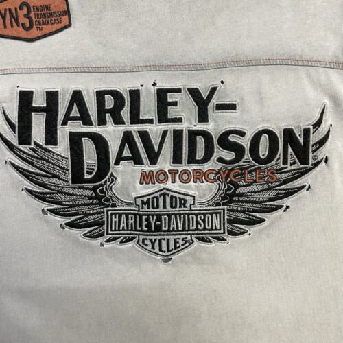 Vintage Harley Davidson Motorycycles Long Sleeve T-Shirt Size XL Distressed