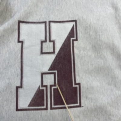 Vintage Harvard Crimson Champion Reverse Weave Sweatshirt Hoodie Large NCAA