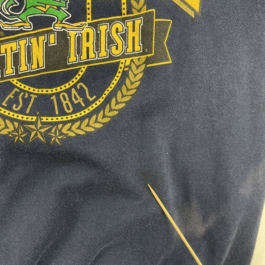 Vintage Notre Dame Fighting Irish Nutmeg Crewneck Sweatshirt Size XL NCAA