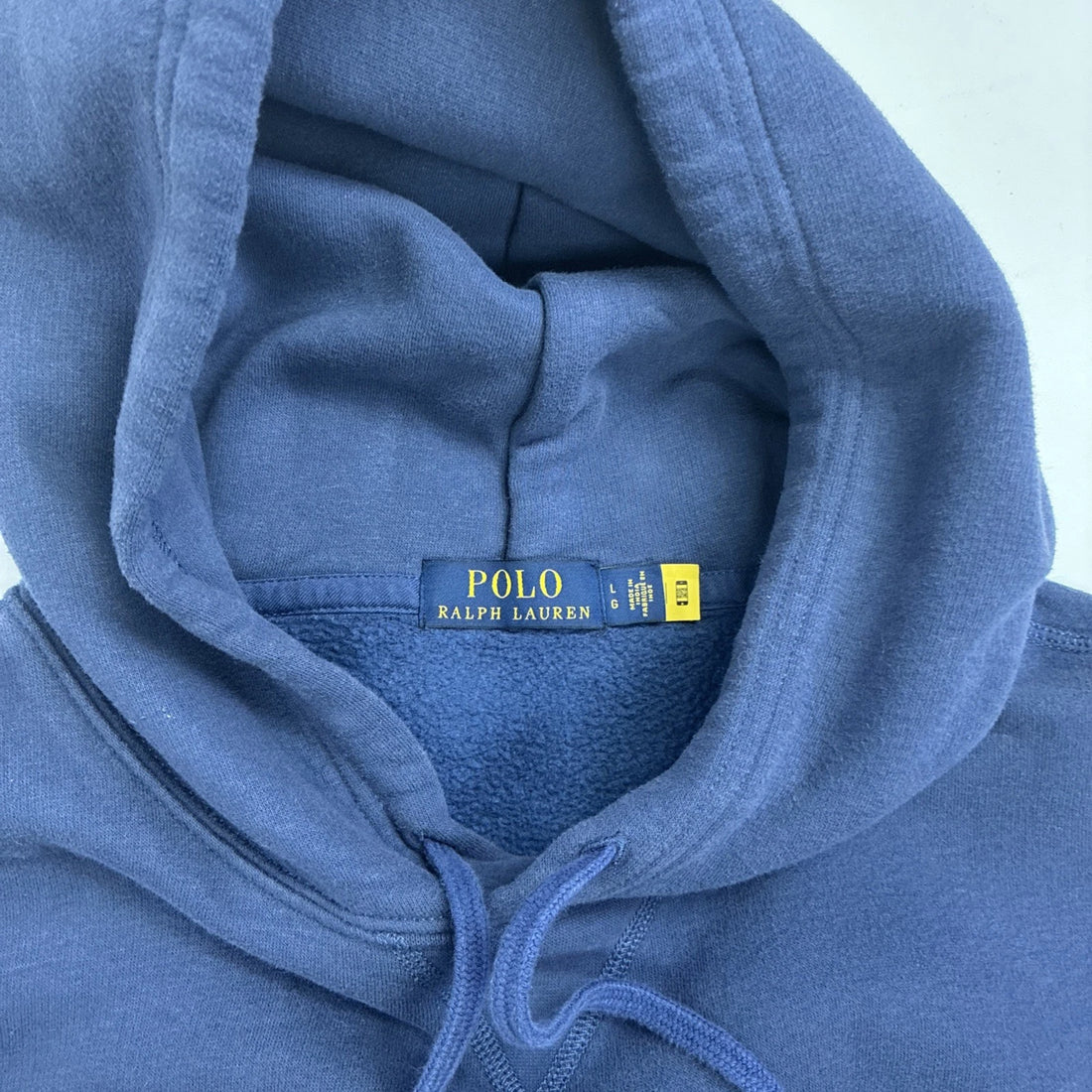 Polo Ralph Lauren Sweatshirt Hoodie Size Large Blue