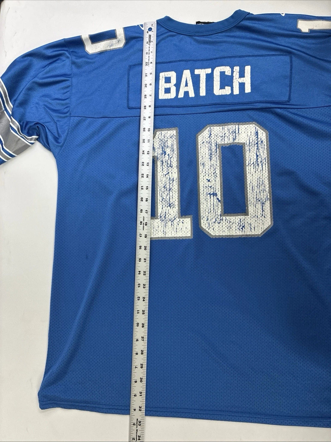 Vintage Detroit Lions Charlie Batch Logo Athletic Jersey Size XL NFL