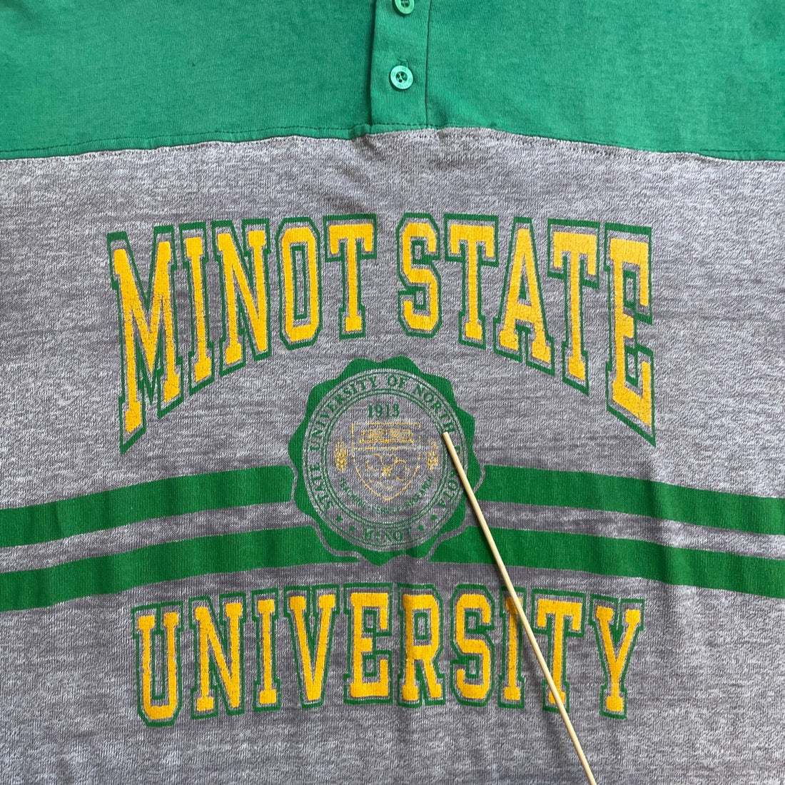 Vintage Minot State University Champion T-Shirt Size Large 80s