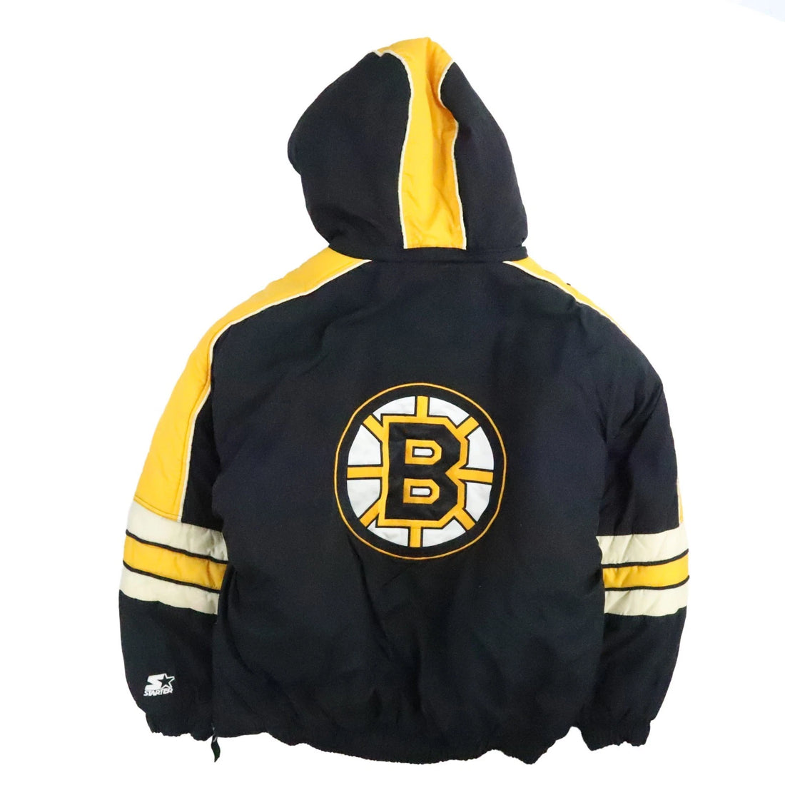 Vintage Boston Bruins Starter Pullover Puffer Jacket Size XL 90s NHL