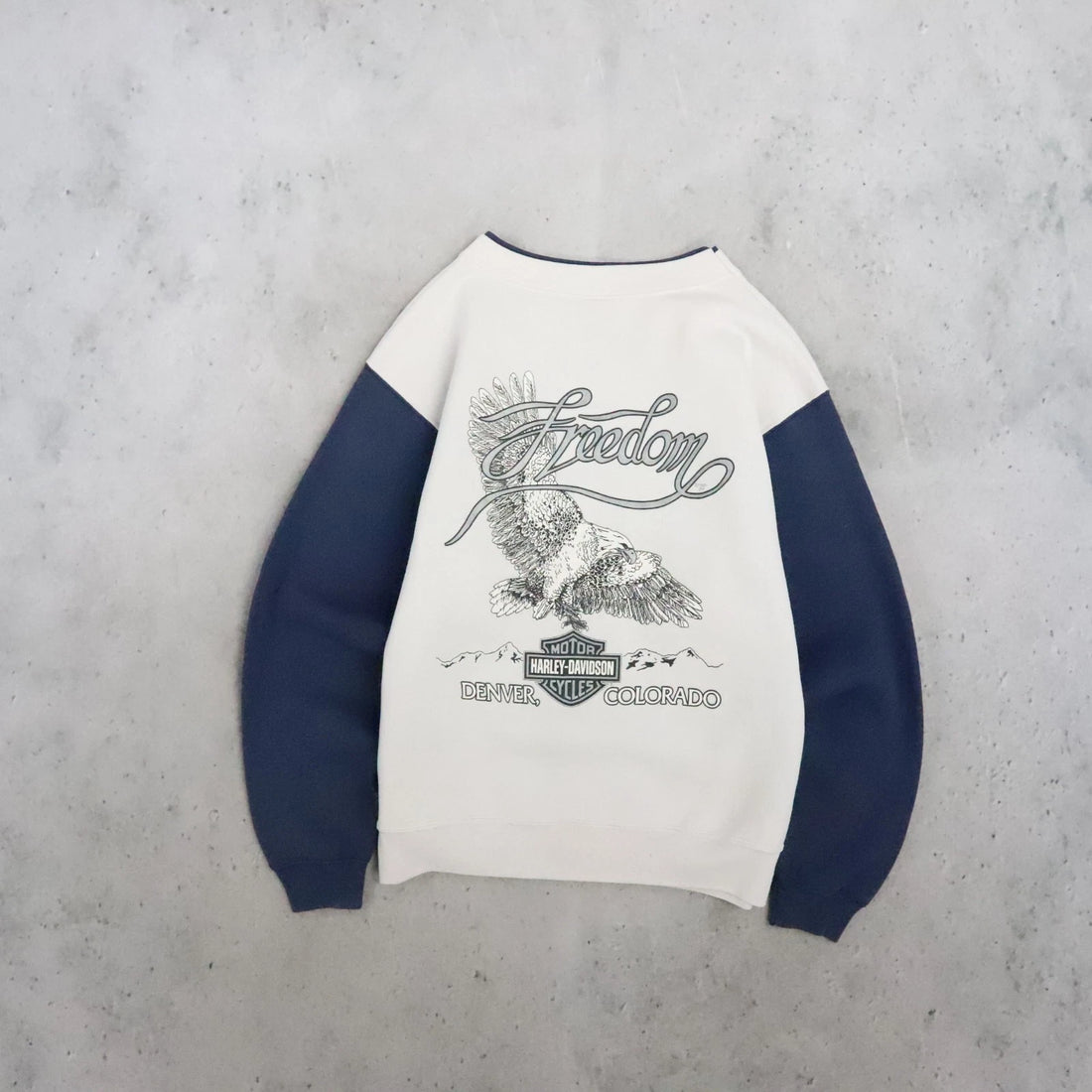 Vintage Harley Davidson Freedom Eagle Crewneck Sweatshirt Size Medium 1997 90s