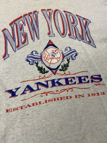 Vintage New York Yankees T-Shirt Size XL 90s MLB