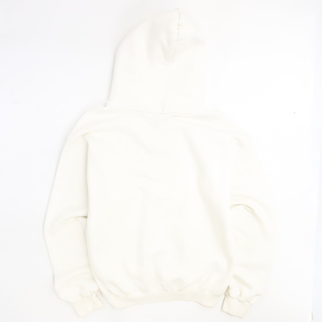 Vintage Nike Middle Swoosh Sweatshirt Hoodie Size Small White 90s
