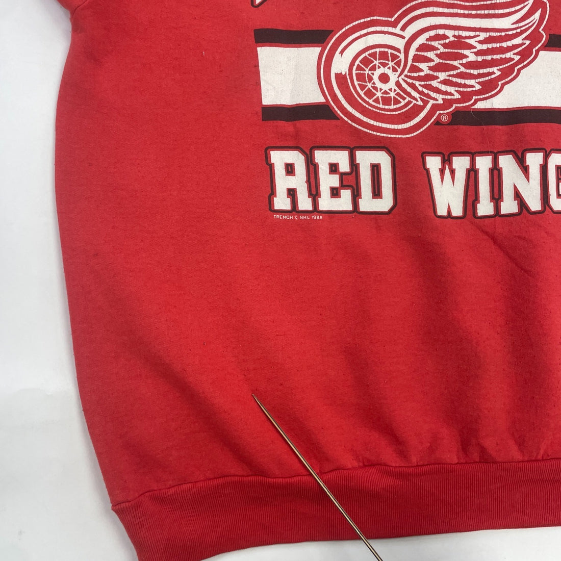 Vintage Detroit Red Wings Sweatshirt Crewneck Size XL 90s NHL