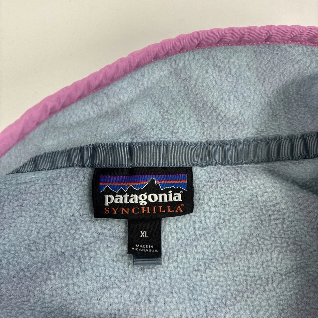 Patagonia Eucalyptus Synchilla Snap T Fleece Jacket Womens Size XL