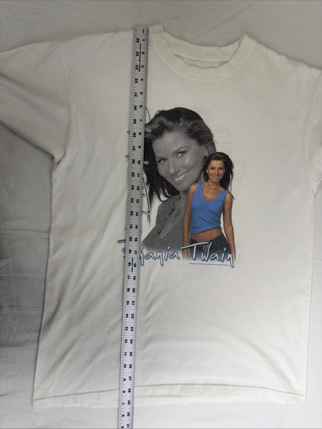 Vintage Shania Twain Up Tour T-Shirt Size XL 2004