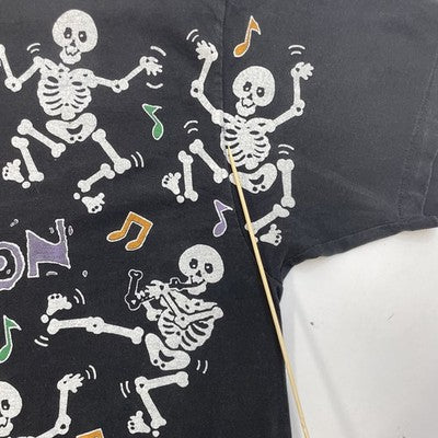 Vintage Skeleton Crew T-Shirt Size XL All Over Print 90s