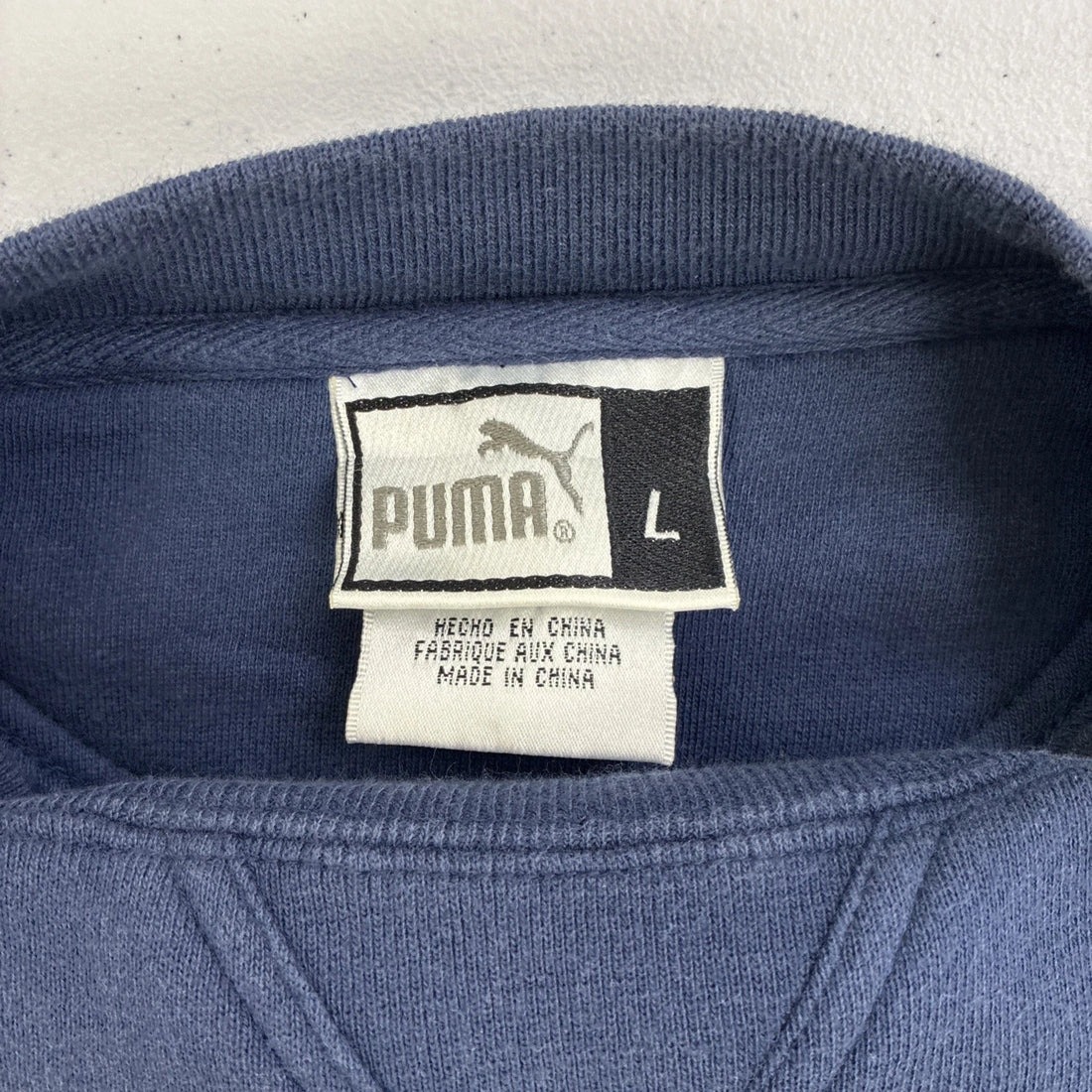 Vintage Notre Dame Fighting Irish Football Puma Crewneck Sweatshirt Large NCAA