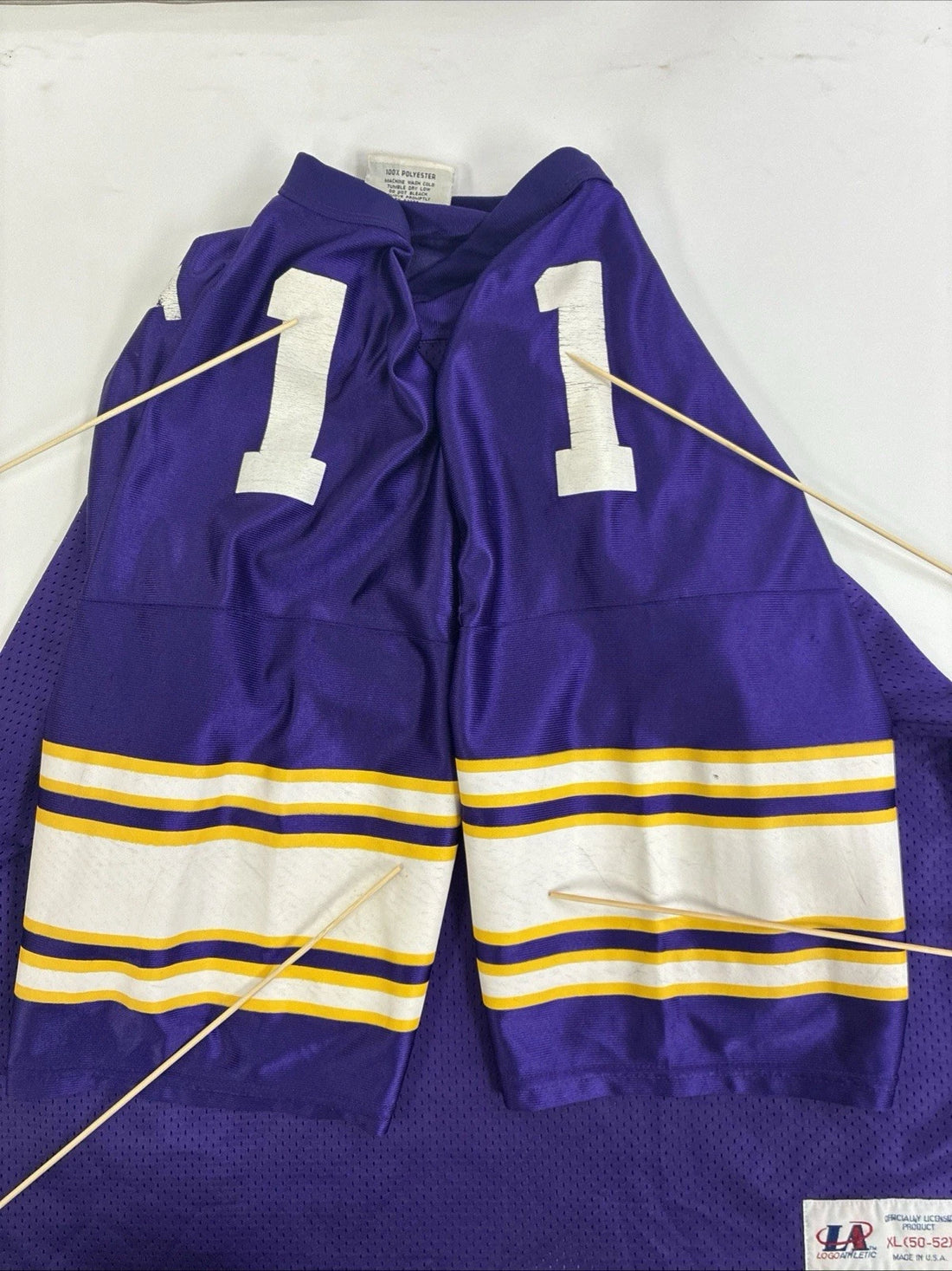 Vintage Minnesota Vikings Warren Moon Logo Athletic Jersey Size XL NFL