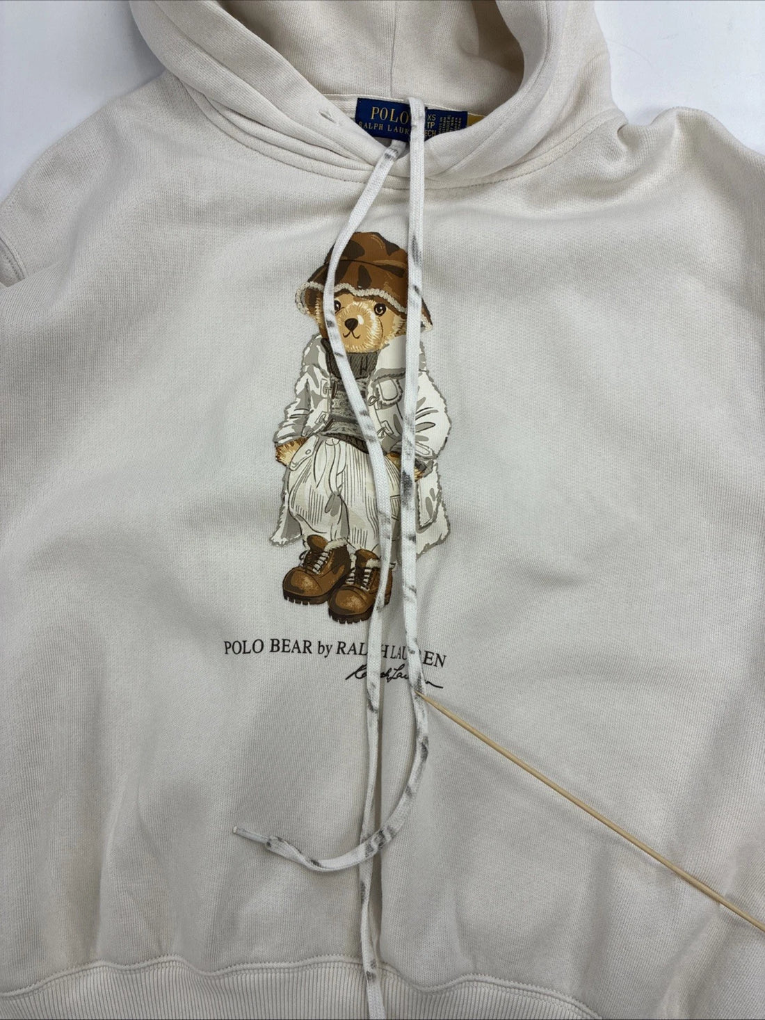 Polo Ralph Lauren Bear Sweatshirt Hoodie Size XS