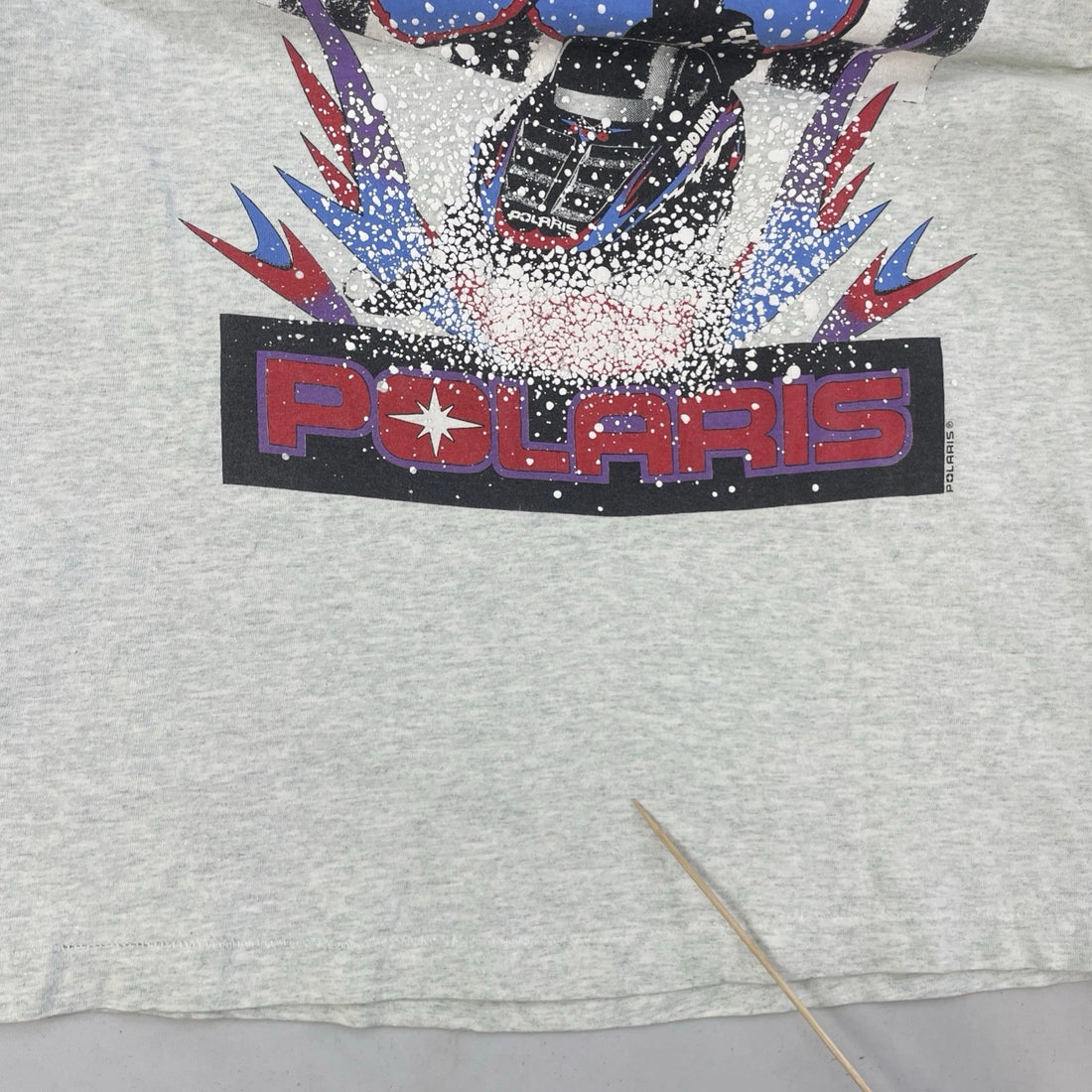 Vintage Polaris Indy 500 Snowmobile Racing T-Shirt Size Large