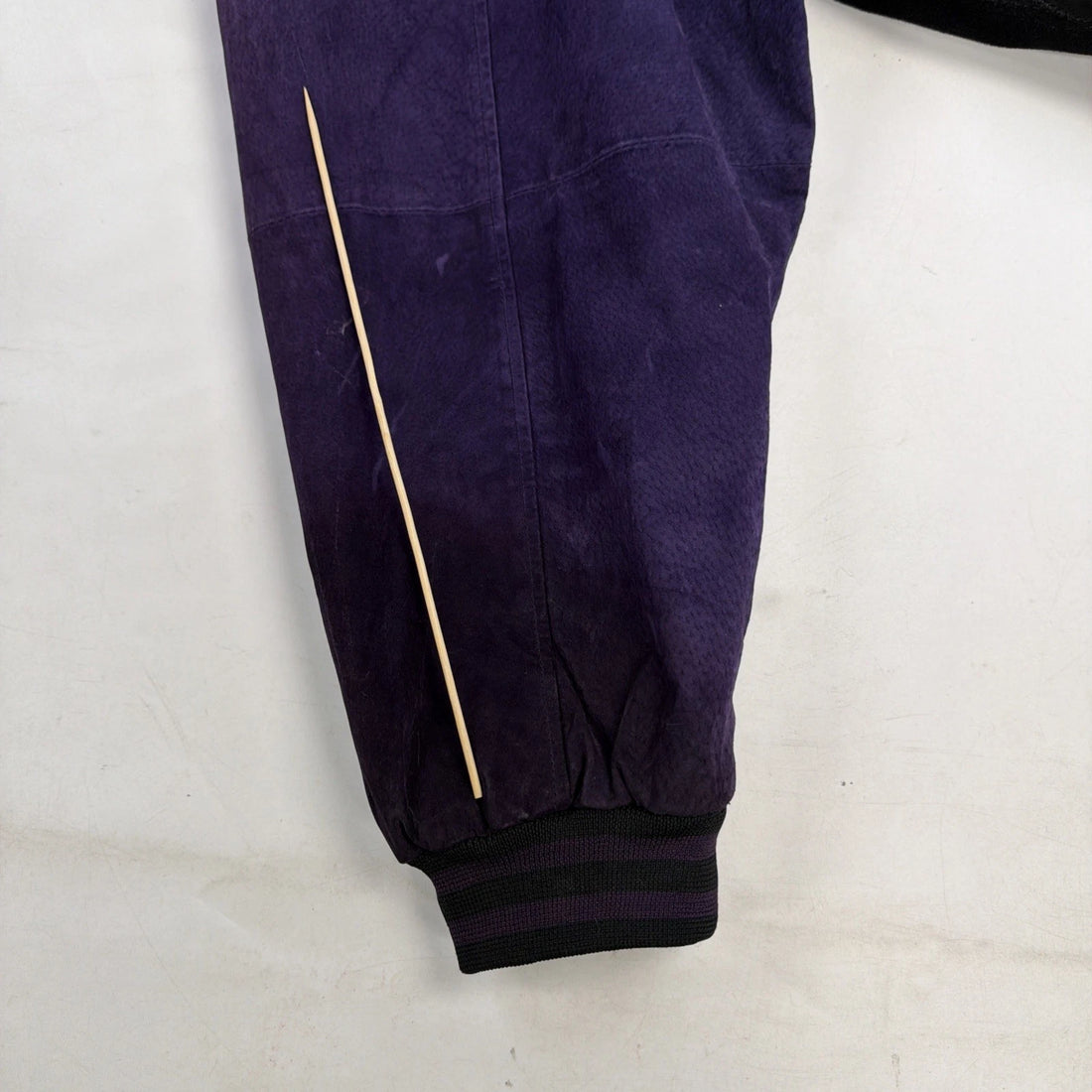 Vintage Minnesota Vikings Leather Suede Varsity Jacket Size XL NFL
