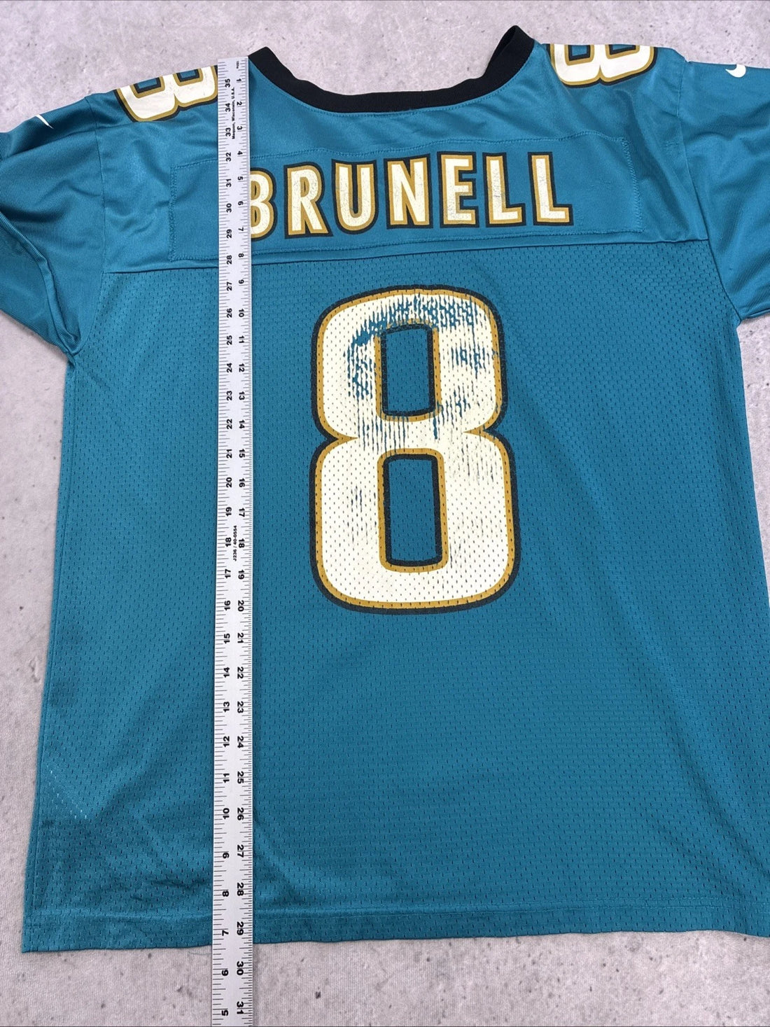 Vintage Jacksonville Jaguars Mark Brunell Nike Jersey Size Medium NFL