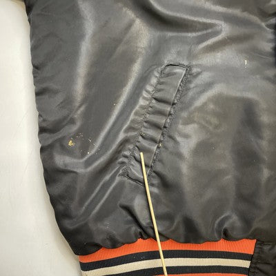 Vintage NHL Starter Satin Bomber Jacket Size 2XL 90s