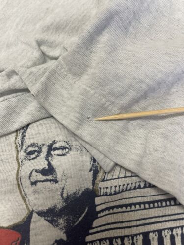 Vintage President Bill Clinton 1993 Inauguration T-Shirt Size Large Gray 90s