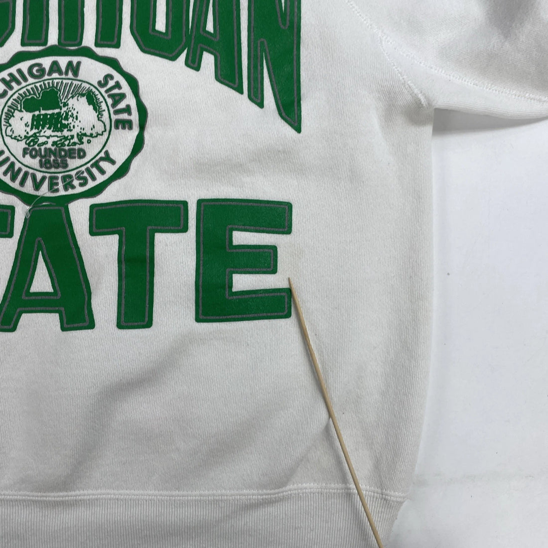 Vintage Michigan State Spartans Crewneck Sweatshirt Size XL 80s 90s NCAA