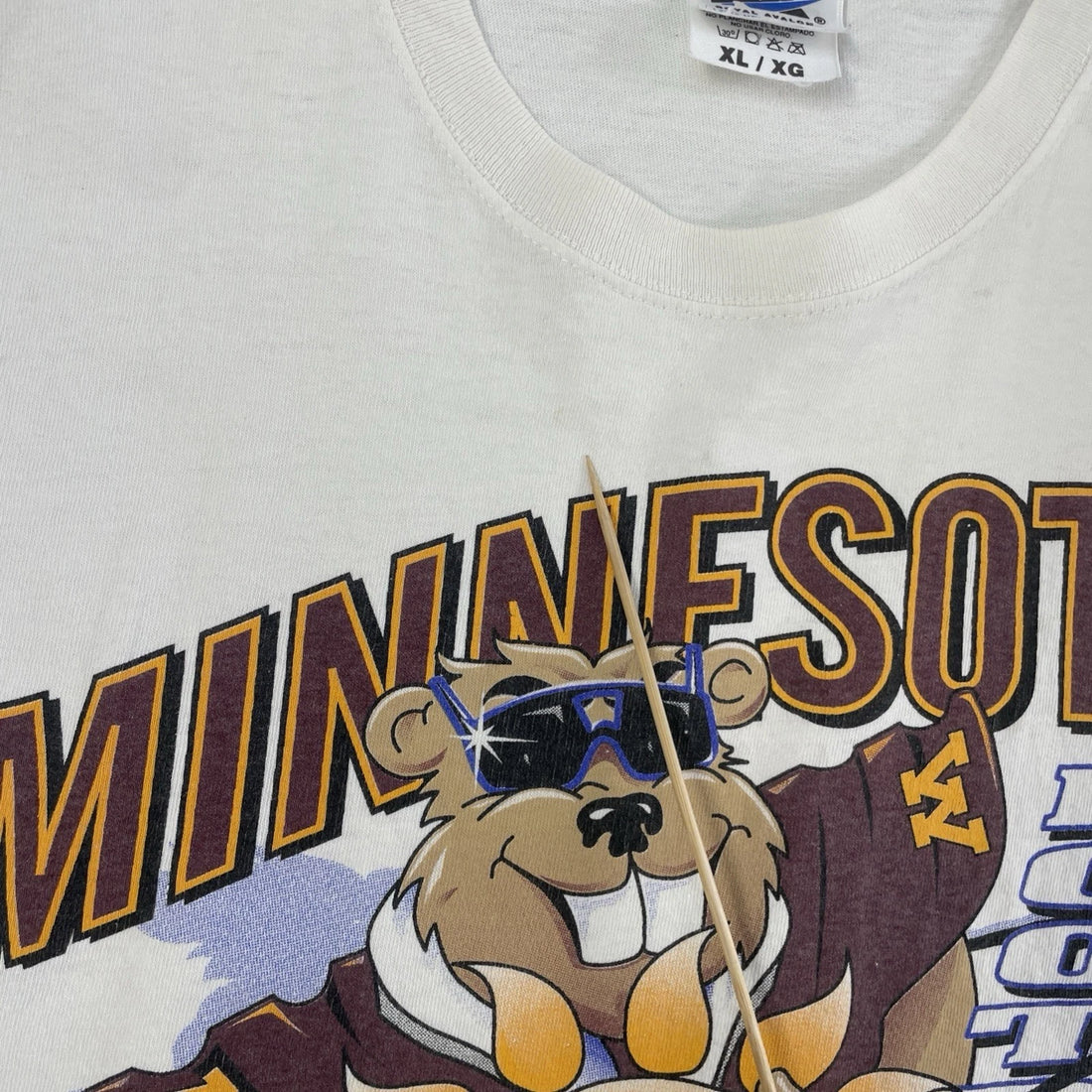 Vintage Minnesota Golden Gophers Football Sun Bowl T-Shirt Size XL 1996 NCAA