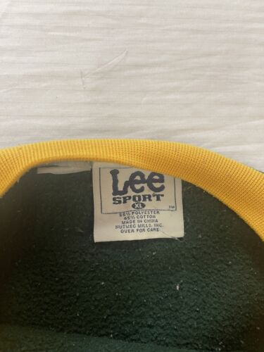 Vintage Green Bay Packers Lee Sweatshirt Crewneck Size XL NFL