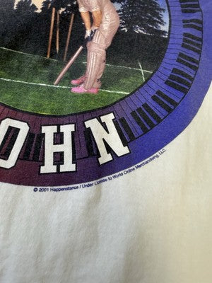 Vintage Elton John Tour T-Shirt Size XL Music 2001
